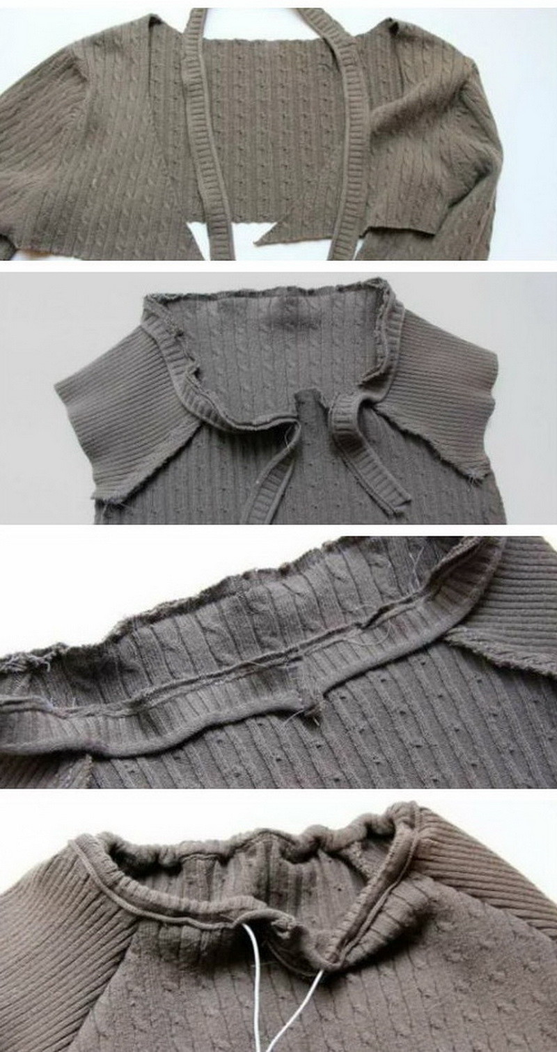 12 вещей, которые можно сделать из любимого старого свитера свитер, своими руками, совет, хитрости