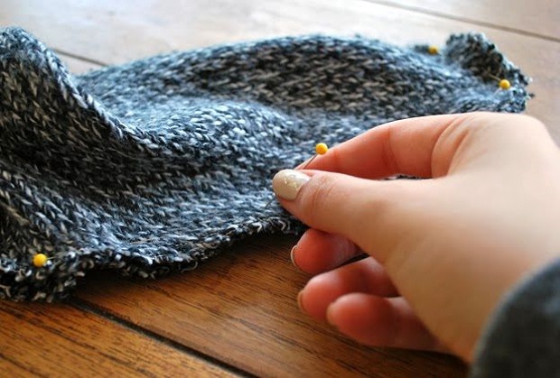 изготовление носков из свитера