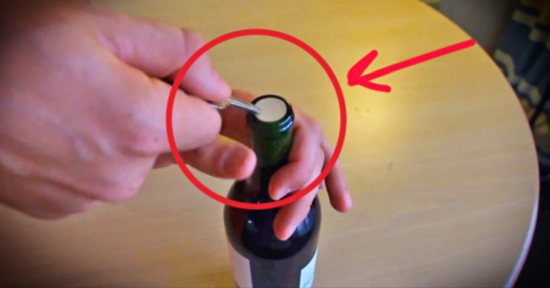 как открыть бутылку вина