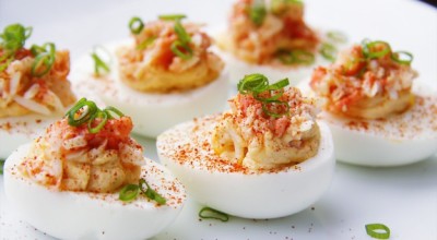 20 вкусных начинок для фаршированных яиц