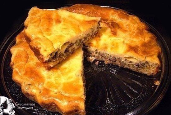 Мясной пирог — легче не бывает