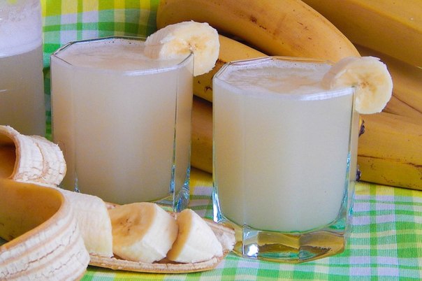 Целебный квас Болотова из банановых шкурок