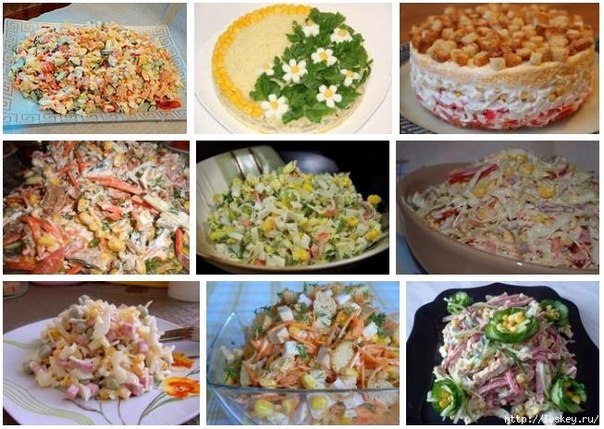9 ВКУСНЕЙШИХ НИЗКОКАЛОРИЙНЫХ САЛАТОВ НА КАЖДЫЙ ДЕНЬ