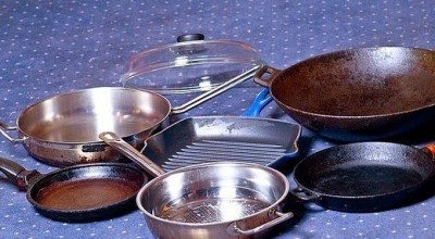 Вам нравится идеальное сияние металлической посуды на кухне?