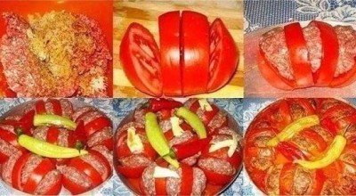 Запеченные помидоры по арабски