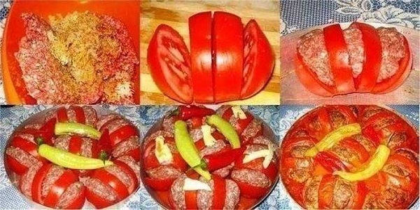 Запеченные помидоры по арабски