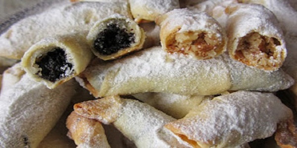 Обалденные рогалики — тончайшее, хрустящее тесто и много сладкой вкусной начинки