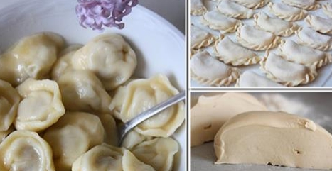 Вкуснейшее заварное тесто для вареников, пельменей, поз и чебуреков: нежное, эластичное, податливое