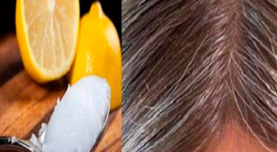Смесь кокосового масла и лимона: седые волосы обретут свой натуральный цвет!