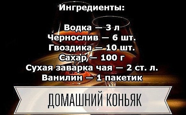 Домашний коньяк — удивите ваших гостей!